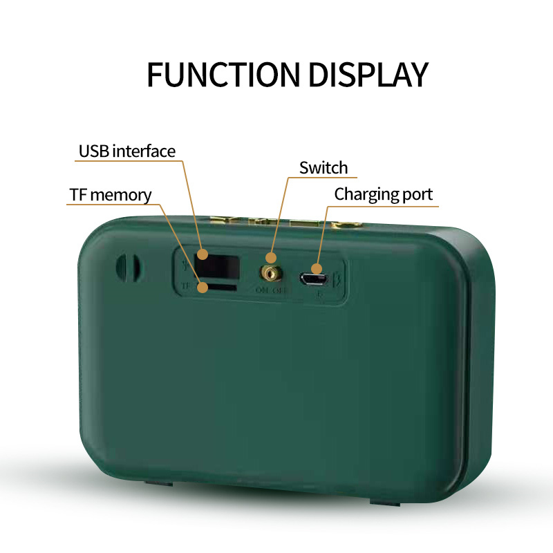 retro bluetooth speaker