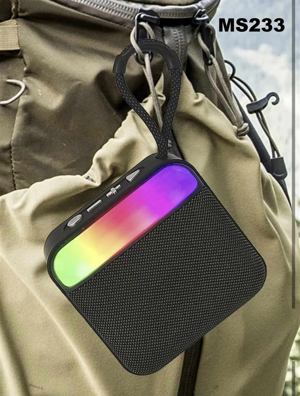 RGB Light 5W Mini Wireless Portable Bluetooth Speaker
