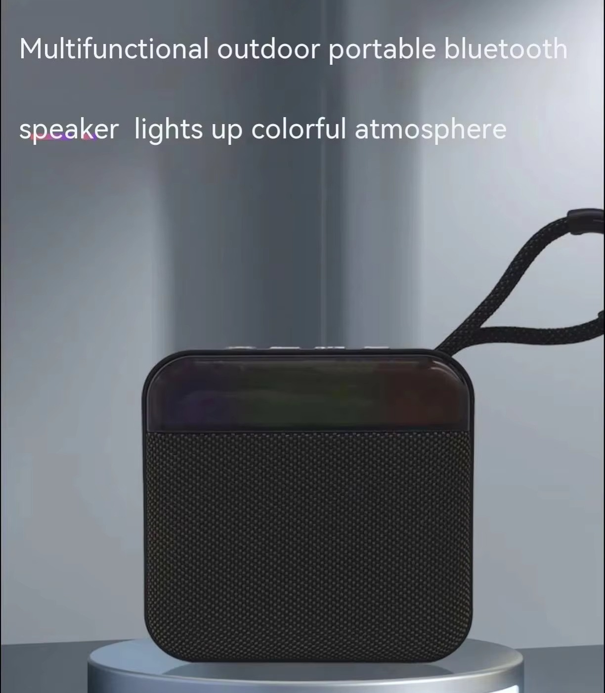 RGB Light 5W Mini Wireless Portable Bluetooth Speaker