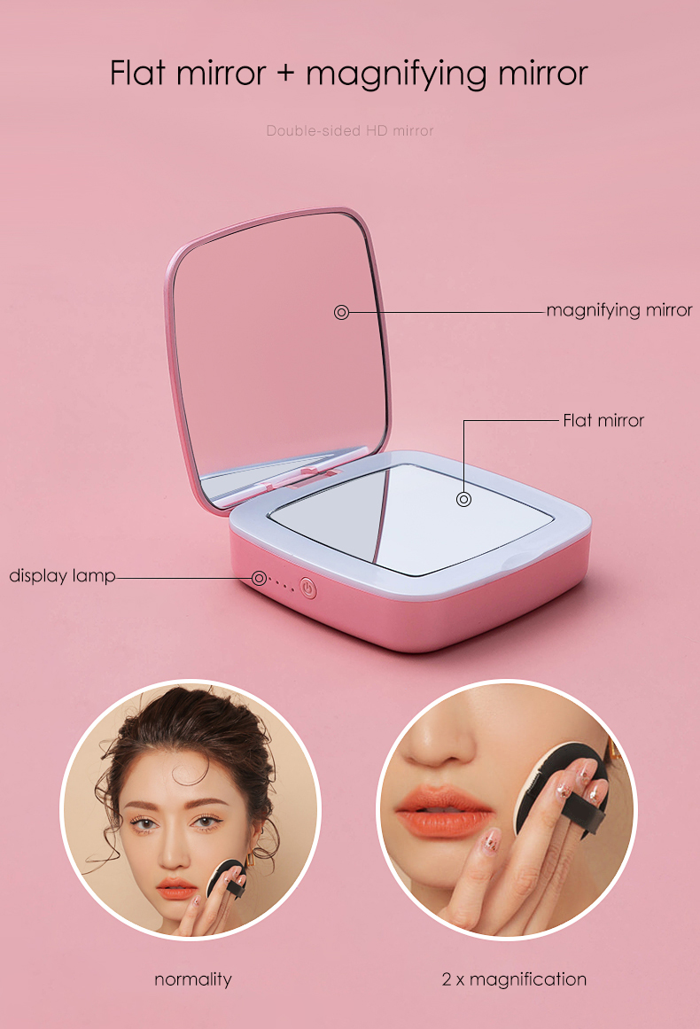 LED Make-up Mirror Powerbank