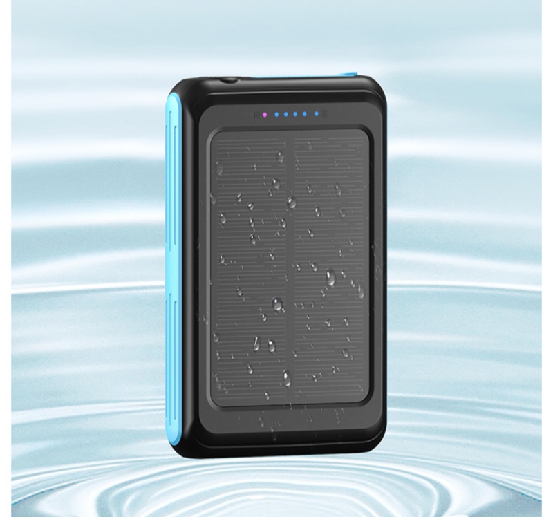 Wireless Solar Mobile Charger Portable Power Bank 5000mah Solar Charger 5000mAh