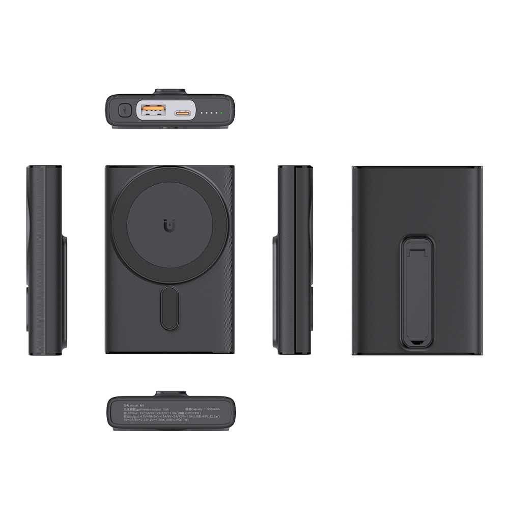 15W Magnetic Wireless Charging Power Bank 10000mAh PD 22.5W Phone Powerbank 10000 mAh