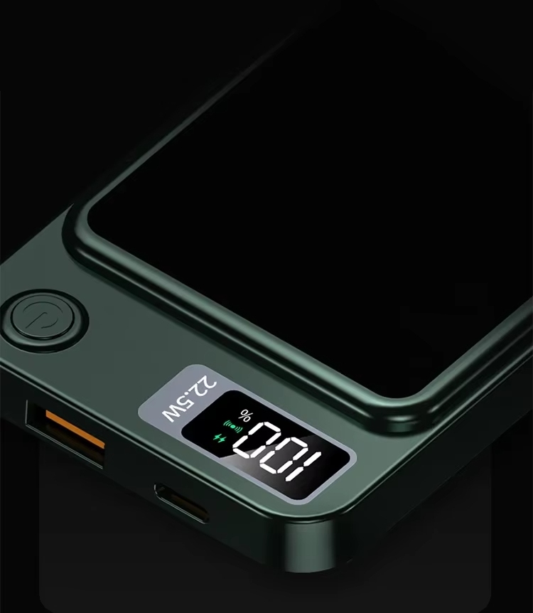 Mini Portable Charger Powerbank Magnetic Wireless Charging 15W Fast Charging Power Bank 10000mah