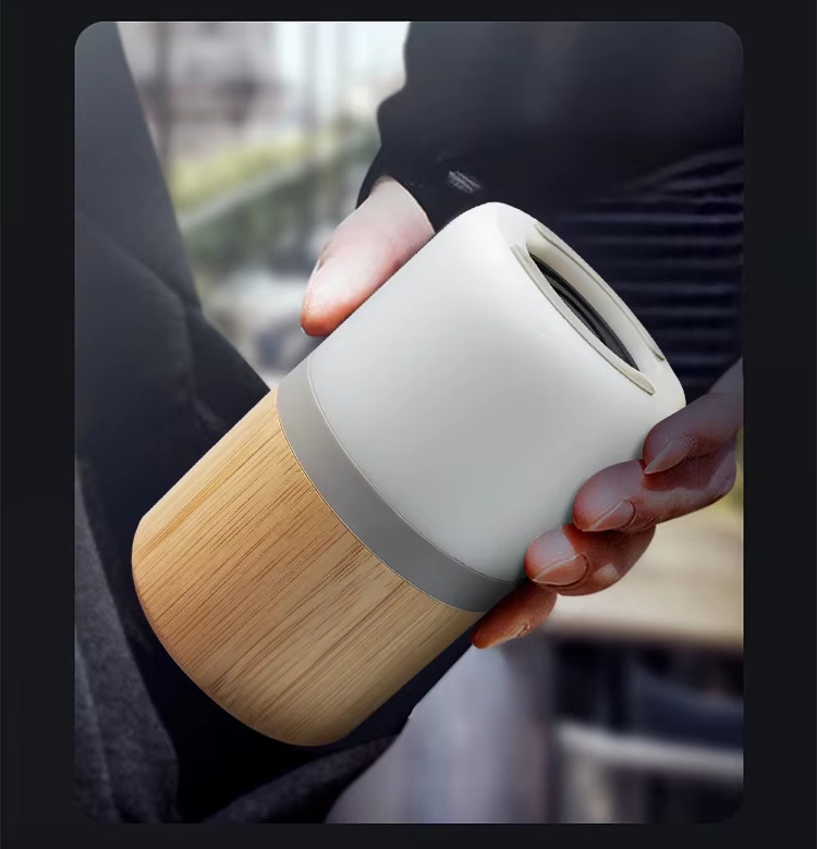 RGB Wooden wireless Bluetooth speaker Eco Friendly Speaker Gift Speaker