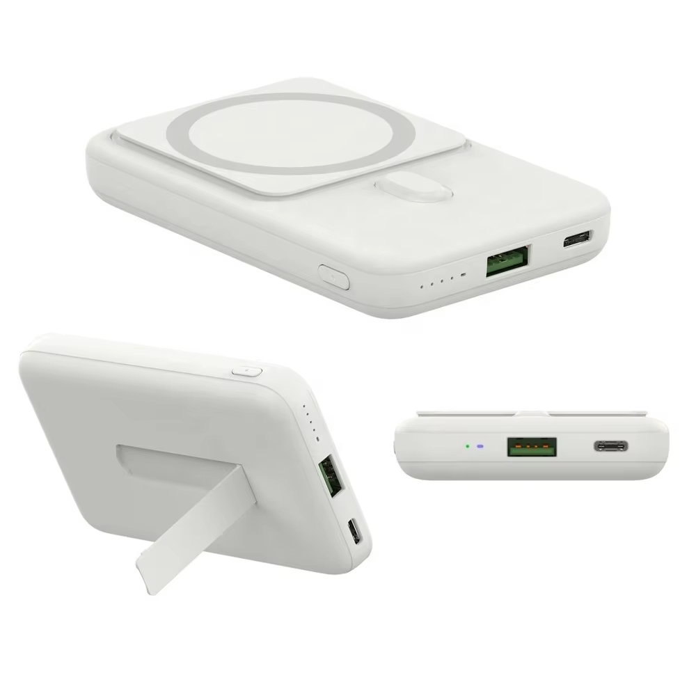 15W Fast Charger Slim 10000mah Wireless Charging Portable Magnetic Power Bank For Cell Phone