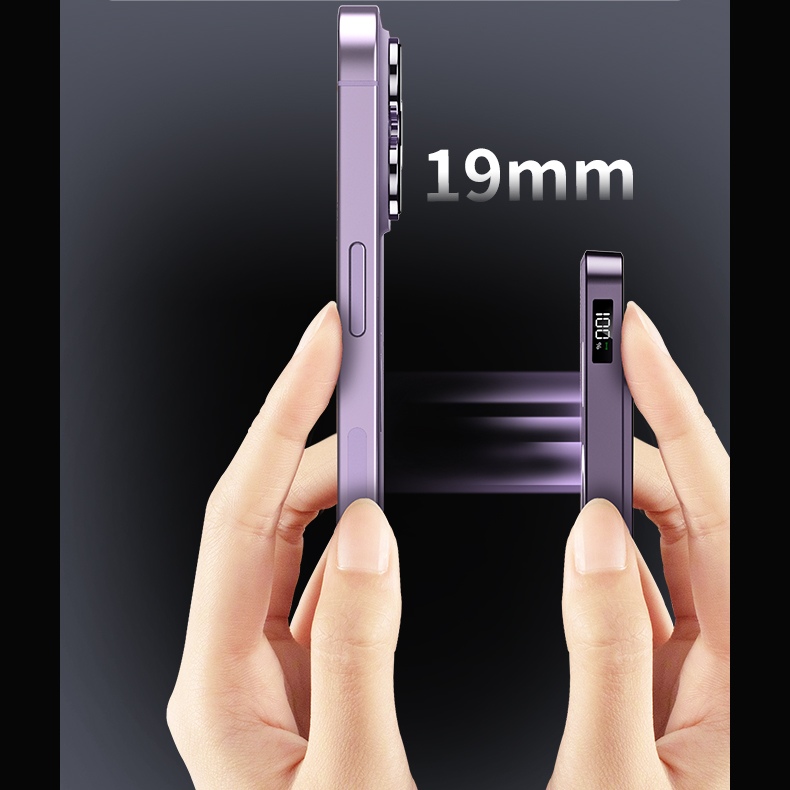 2025 New Arrivals 22.5W Magnetic Power Bank 10000Mah With Stand Portable Charger For iphone 16 Powerbank
