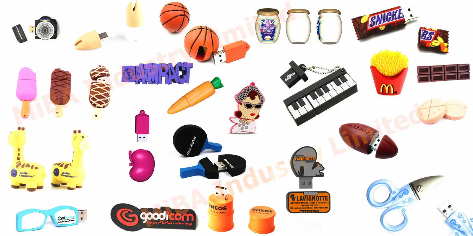 Custom USB flash drive