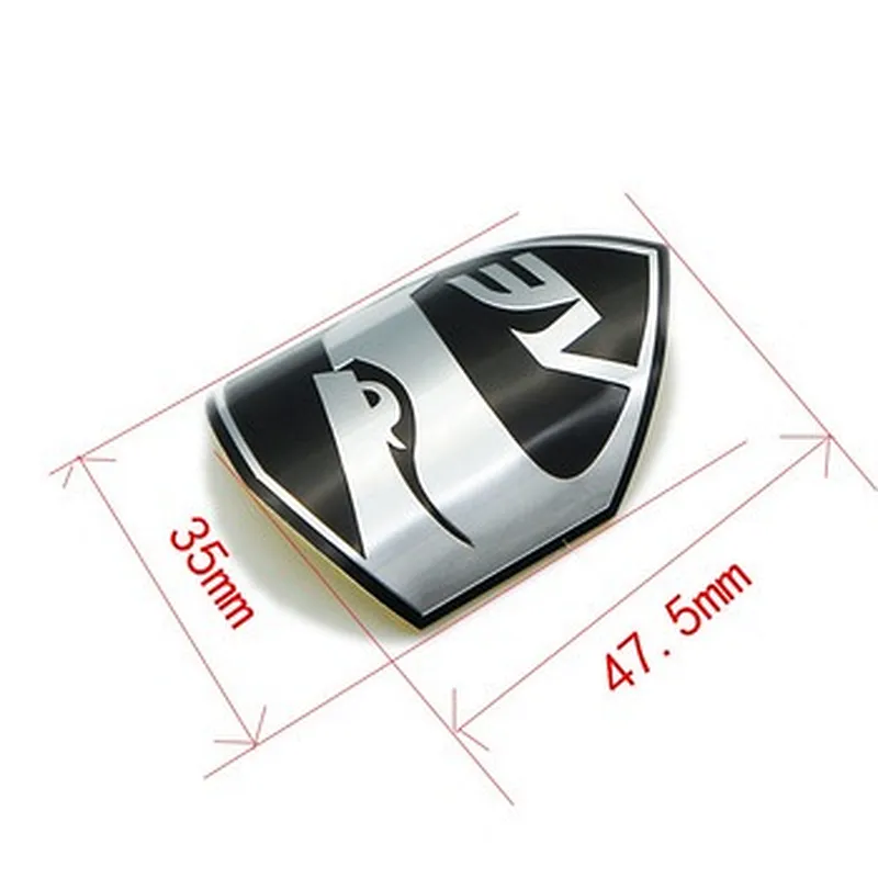 Professional Custom Top Quality  logo plate 3M Adhesive 3d machine embosed metal sticker for bicycle