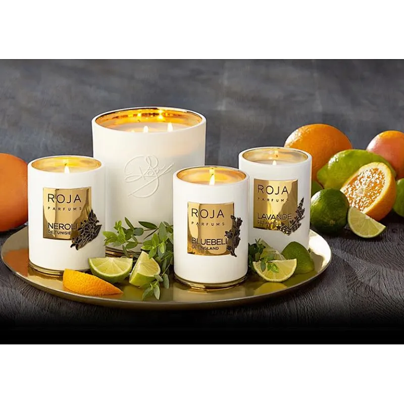 Wholesale Personality Custom Made 3M Adhesive Sticker Metal Perfume Candle jar Label for glass jar