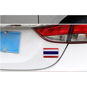 Custom logo sticker waterproof auto body car 3m metal sticker/flag sticker/label