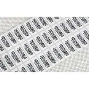 Custom cheap factory price barcode identification label printing printed sticker code label