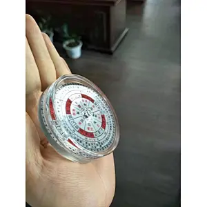 wholesale outdoor navy survival clear 3d nautical antique brass feng shui compass