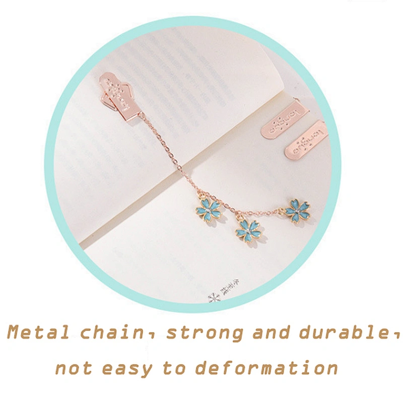 metal pendant minimalist luxury bookmark