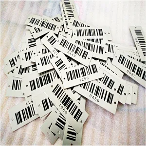 custom 3d printing sticker qr/bar/upc codes logo metal label