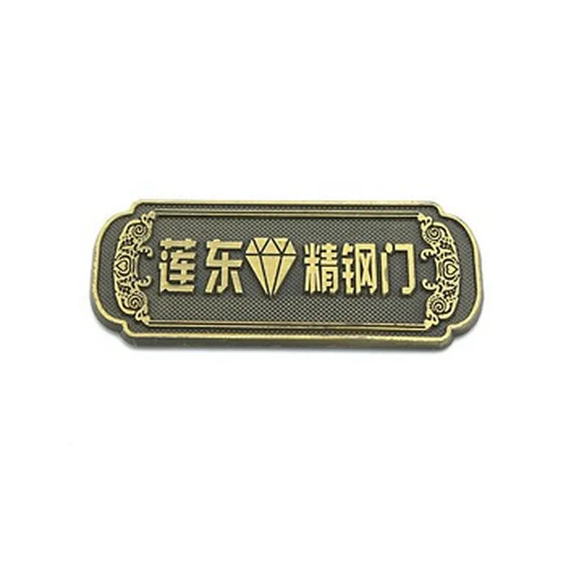 Customized personalized waterproof adhesive nameplate for the door plate custom