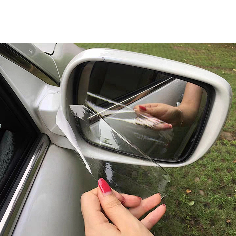 automobaile side window rainproof car mirror anti fog auto retroviseur anti rain film sticker