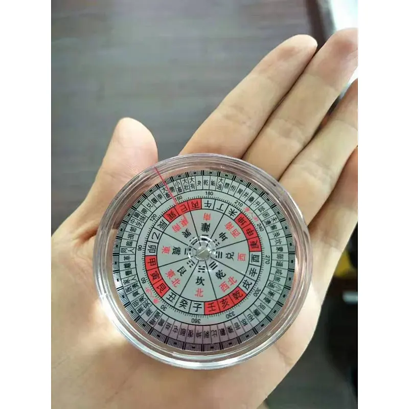 wholesale outdoor navy survival clear 3d nautical antique brass feng shui compass