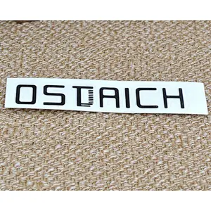 custom printer dry transfer vinyl die cut logo stickers