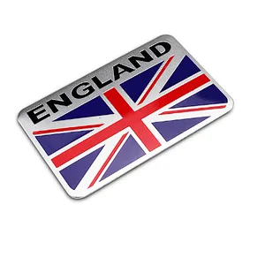Custom logo sticker waterproof auto body car 3m metal sticker/flag sticker/label