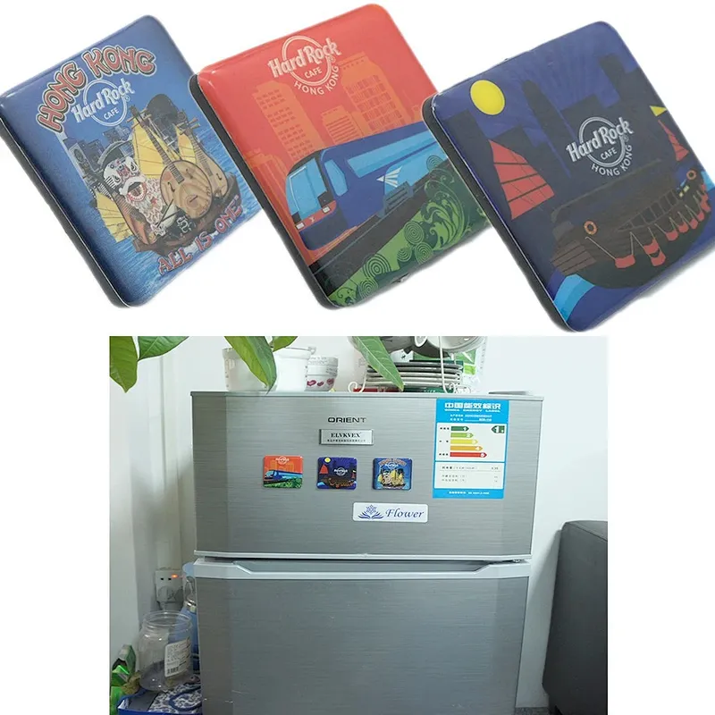 Custom Soft PVC paper fridge Magnetic Fridge Sticker car soft pvc magnet