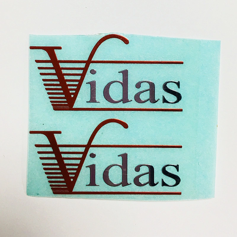 Wholesale custom chrome nickel label for laptop computer