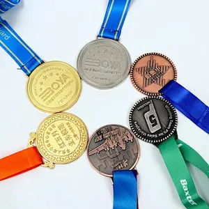 China Custom Zinc Alloy Casting Cheap Award Army Military Medal