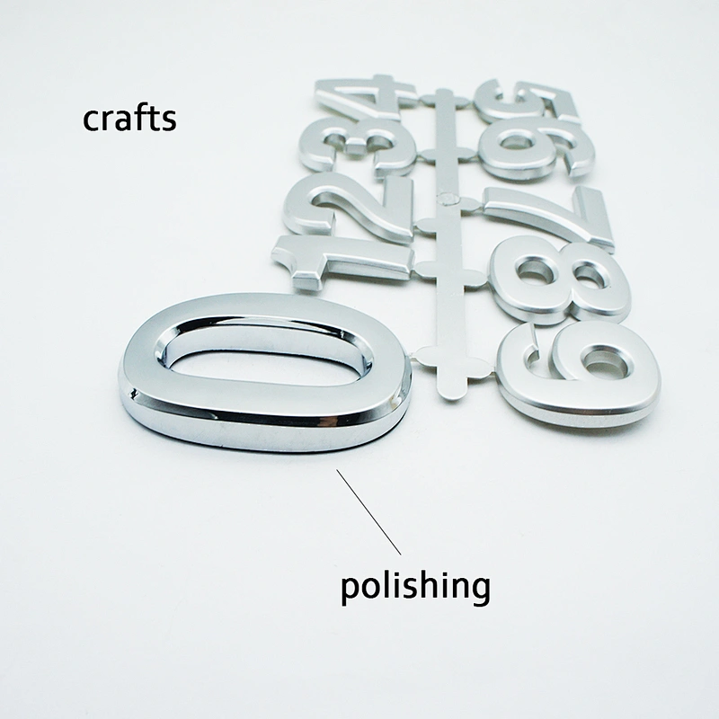 custom 3d chrome logo sticker  Self-adhesive Chrome Letters for cars custom car badges chrome/Emblems