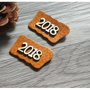 custom garment private printed metal pu leather clothing emboss label