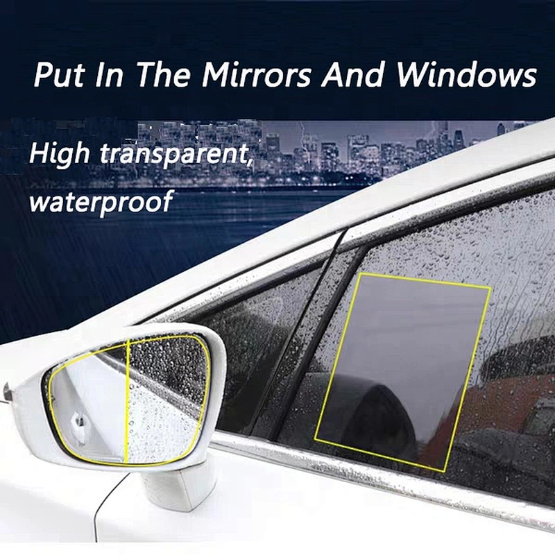 waterproof rainproof anti-fog Full-screen rain protection water resistant raw material car side window rearview mirror film