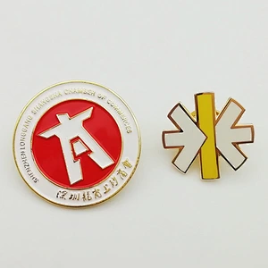 custom custom metal logo hard enamel pin for custom enamel lapel pin/3d logo