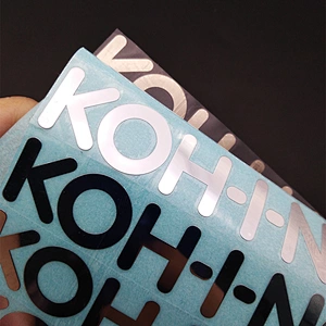 custom thin gold/silver 3d metal plate transfer adhesive electroforming car/hangbag nickel logo label sticker