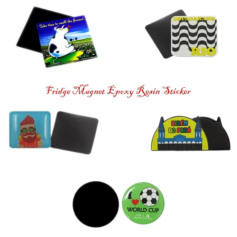 Custom Soft PVC paper fridge Magnetic Fridge Sticker car soft pvc magnet