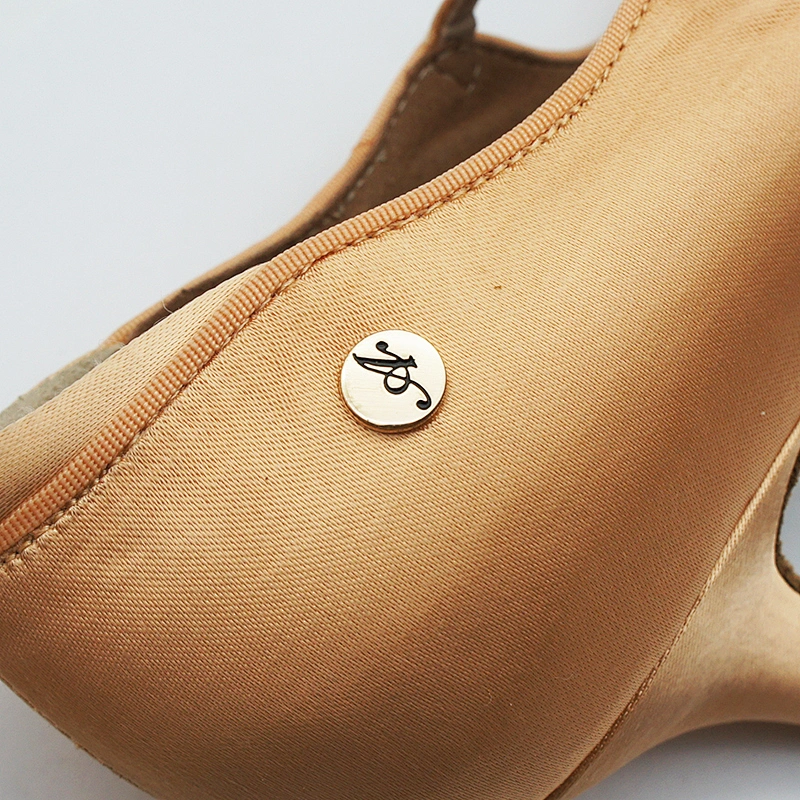 Shoes Custom Metal Brand Logo Label Decoration Accessories Metal Logo Tag for Shoes