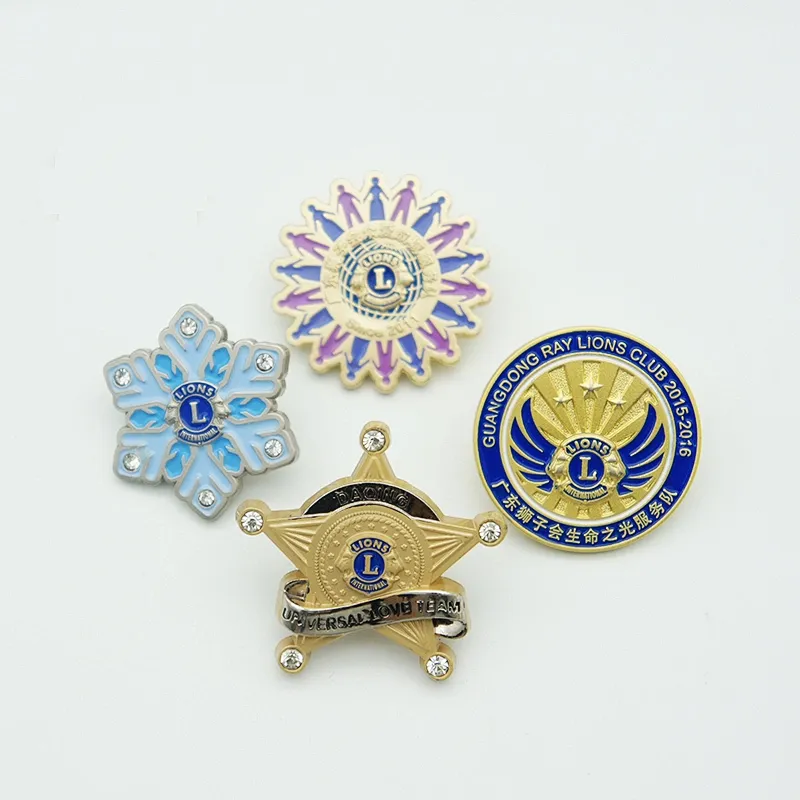 3D Badge & Emblem Product Type Metal Enamel Lapel Pin with car zinc alloy