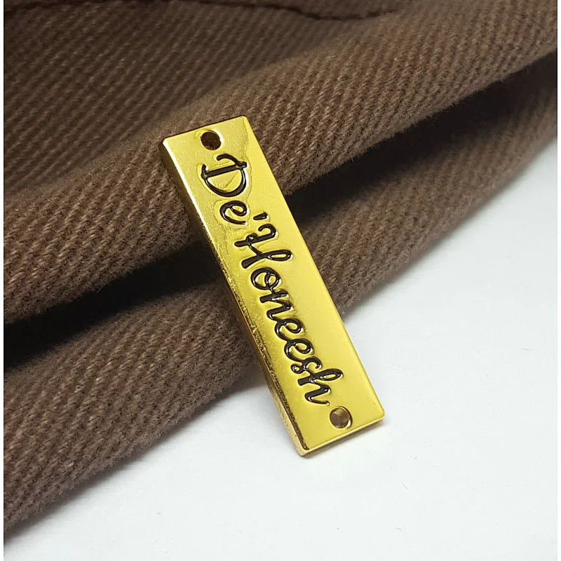 custom wedding souvenirs guests gifts gold name clips metal logo emblem badge pins