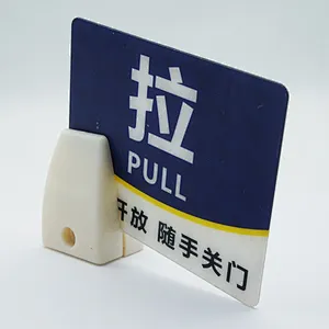 Customized personalized waterproof adhesive nameplate for the door plate custom