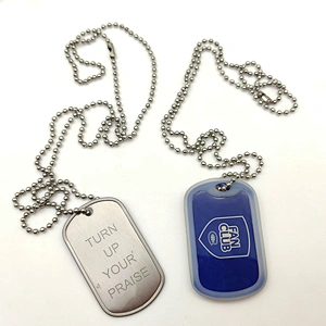 wholesale customized personalised manual metal military  police embossing engraved debossed 3d pet dog id tags