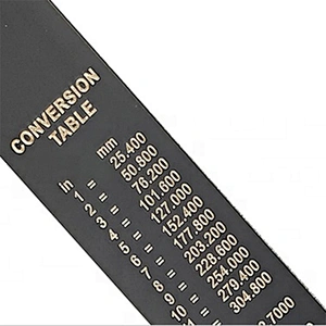 12inch /6inch 30cm/15cm Straight laser etched black Stainless steel/aluminum metal ruler