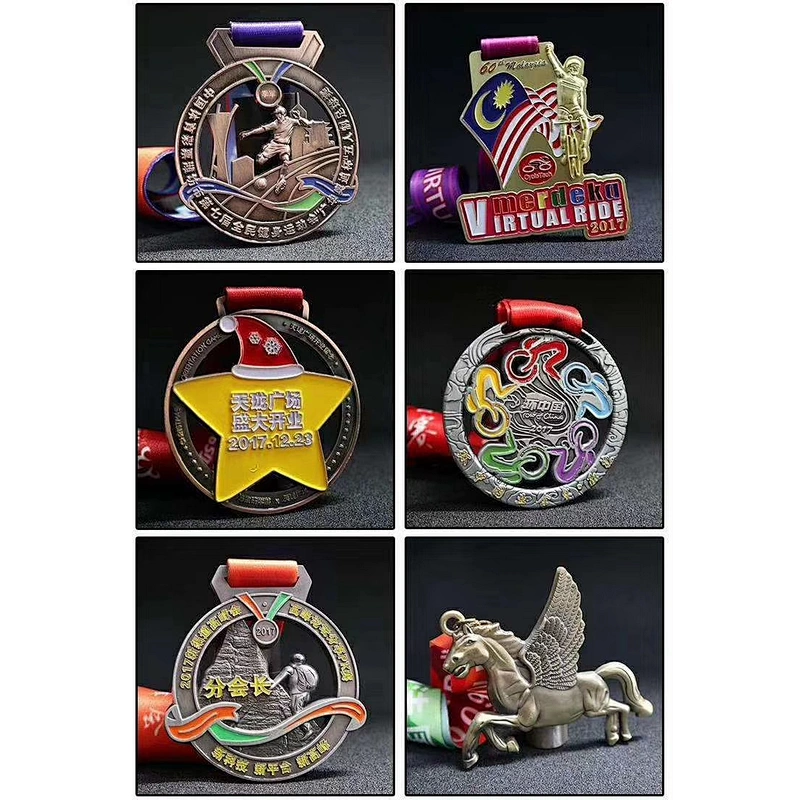 Wholesale Souvenir Cheap  Manufacturer Custom Medals No Minimum Order Blank Metal Medal