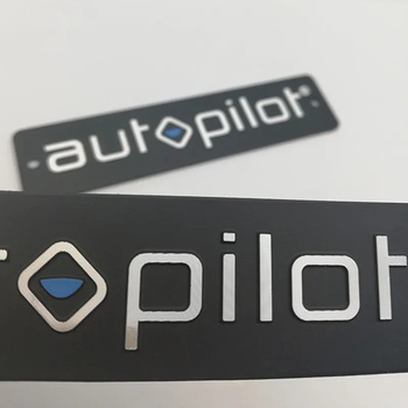 Customized self-adhesive metal Logo, 3m metal aluminum plate for cars