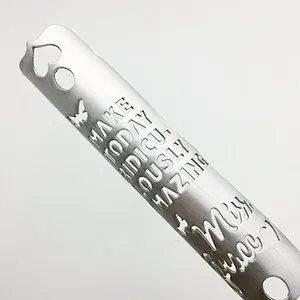 Printed aluminum embossed self adhesive car label sticker for custom sticker