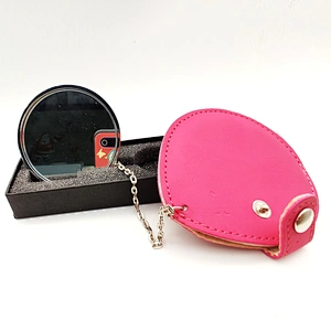 custom high quality handy make up personalized handheld mirror cosmetic