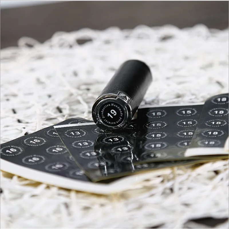 Custom Printing High Quality Lipstick Lipgloss Lip Balm Tubes Bottle packing Label Stickers