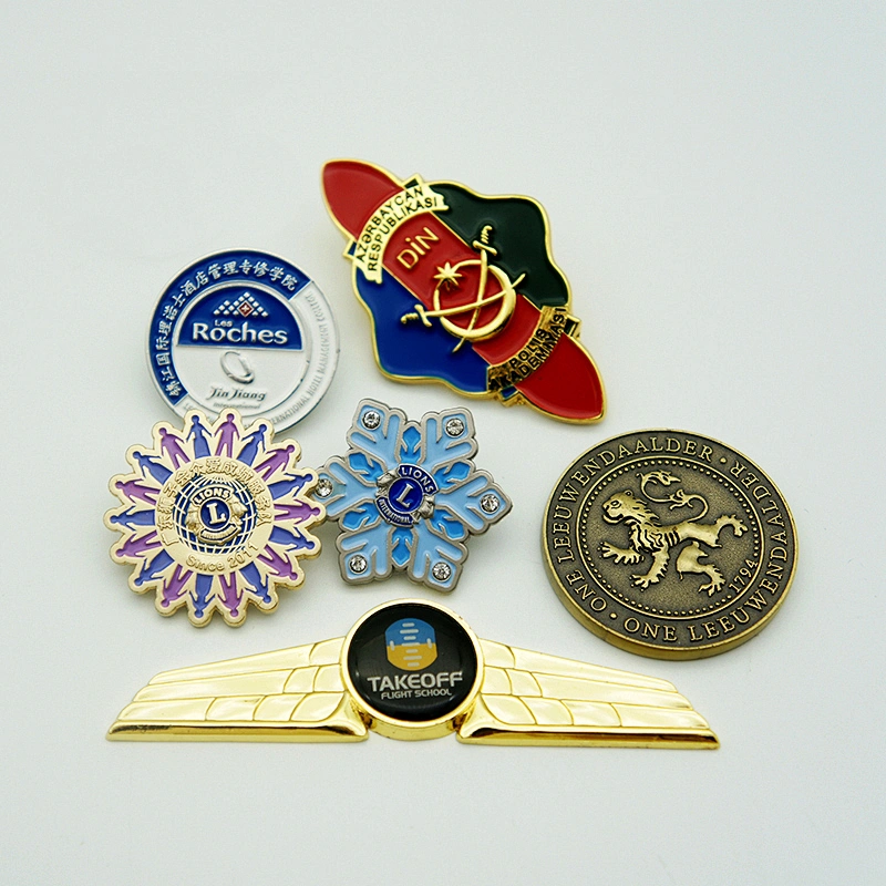 3D Badge & Emblem Product Type Metal Enamel Lapel Pin with car zinc alloy