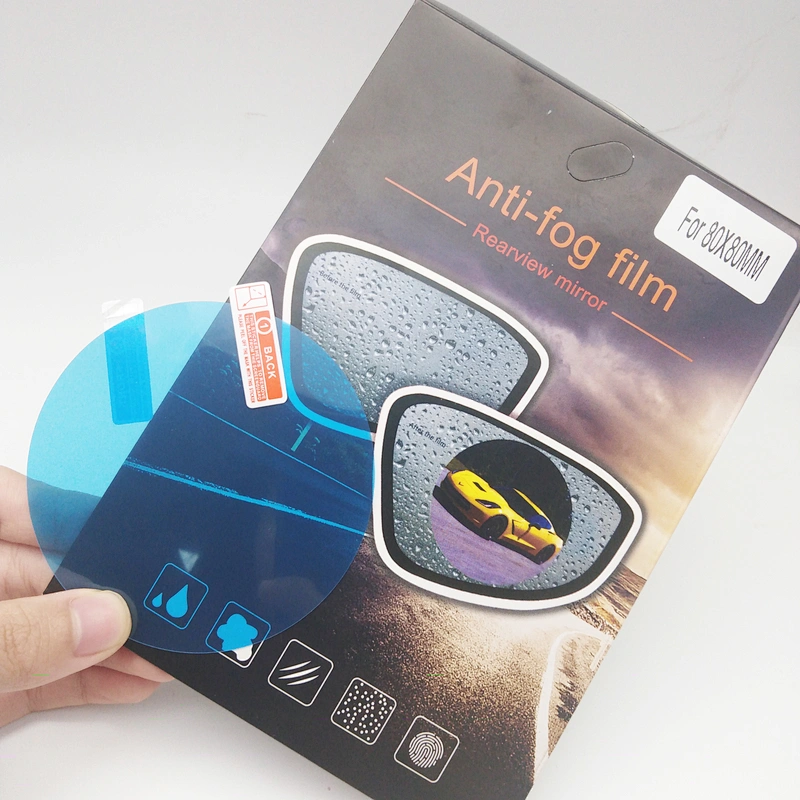 automobaile side window rainproof car mirror anti fog auto retroviseur anti rain film sticker