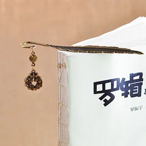 Promotion personality high quality individual metal bookmark custom Metal Bookmark For Gifts