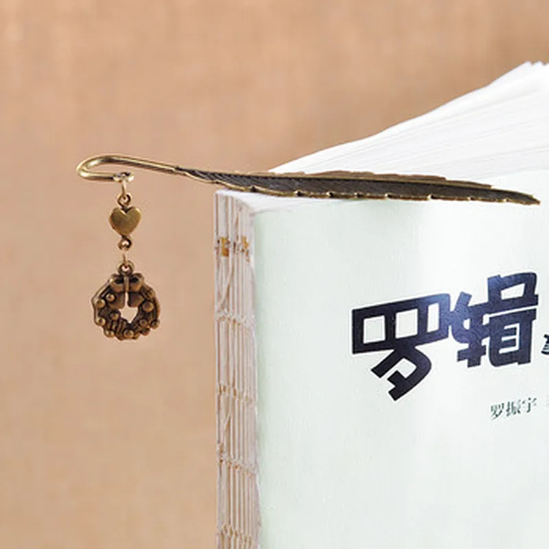 Promotion personality high quality individual metal bookmark custom Metal Bookmark For Gifts