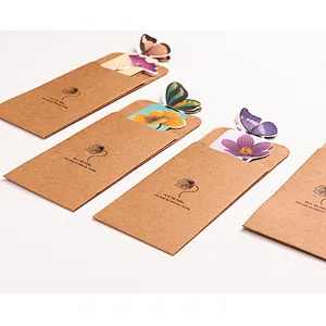 custom fancy handmade printing cute art 3d vintage cartoon logo characters design page corner folds paper clip bookmark gift