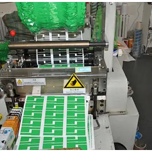 custom waterproof cable label printer environmental protection paper stickers