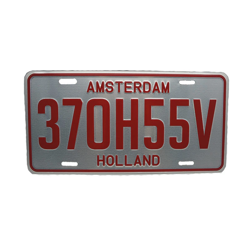 Custom decorative remote car logo license plates